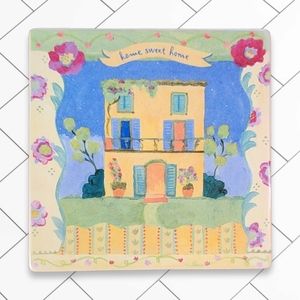 🔥PRICE DROP🔥2003 HALLMARK HOME SWEET HOME CERAMIC TILE WALL HANGING